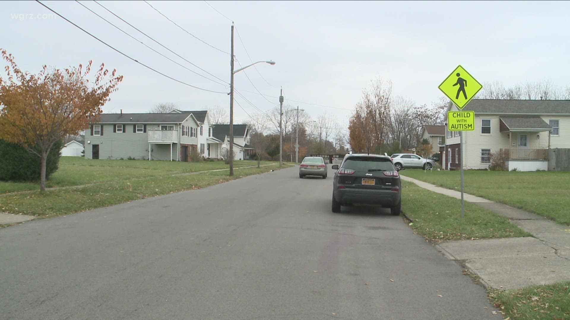'Child With Autism' signs in Buffalo neighborhoods