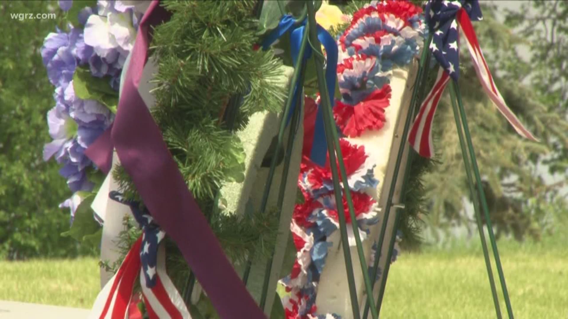 Saturday's theme in Niagara Falls was honoring those killed in action during the Korean War.