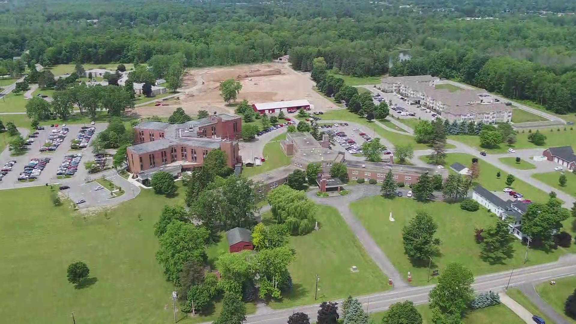 Chief photojournalist Andy DeSantis spoke with leaders at the Brothers of Mercy in Clarence about the history of the campus and the next big project.