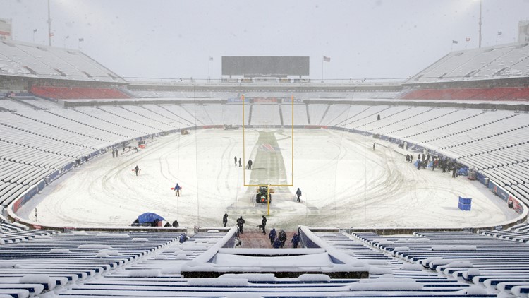 GALLERY: Buffalo's Bills Highmark Stadium covered in snow