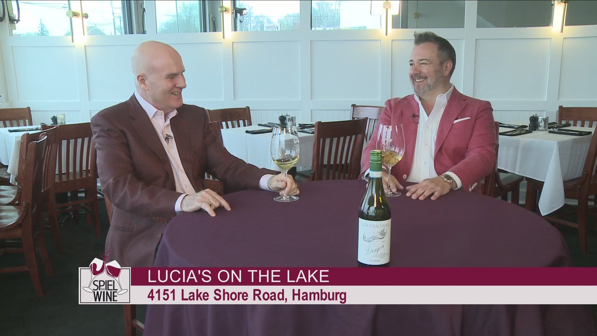 Spiel the Wine -- April 27 -- Segment 3 THIS VIDEO IS SPONSORED BY LUCIA'S ON THE LAKE