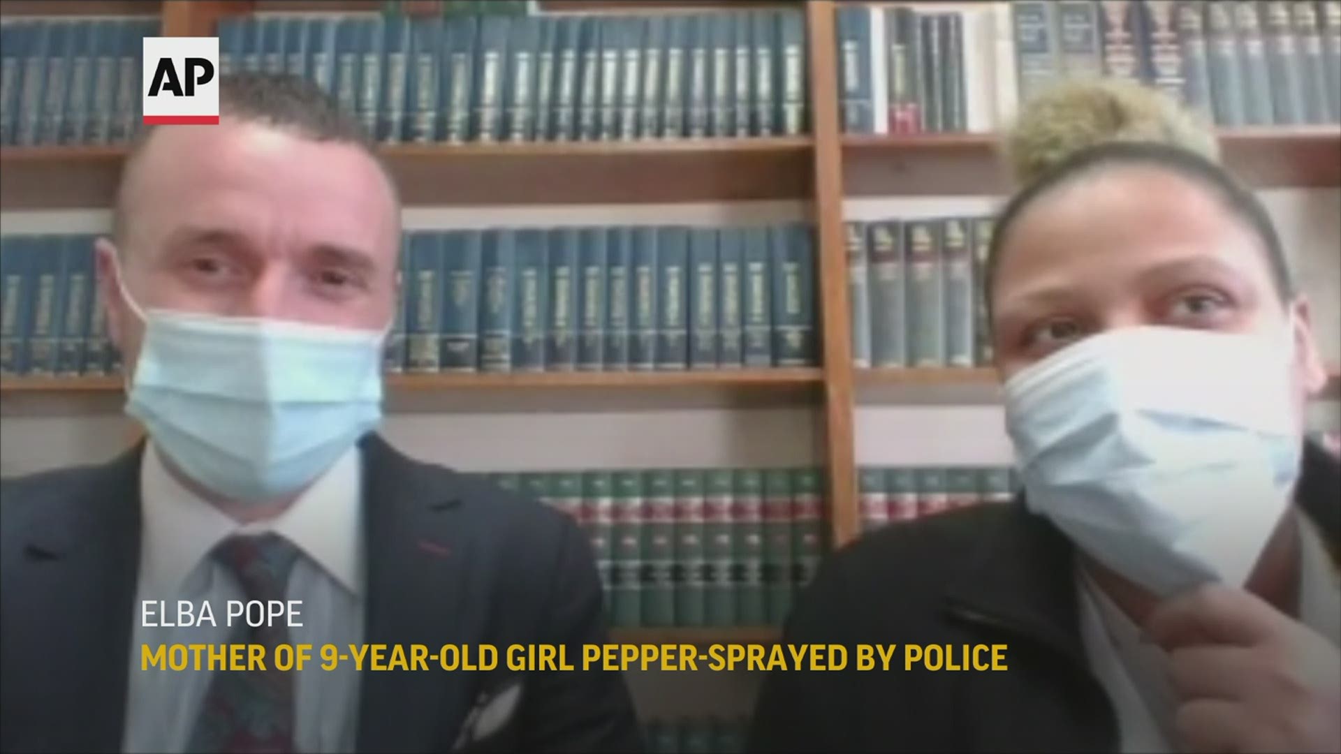 A 9-year-old Black girl who was handcuffed and pepper-sprayed by police typically is "a giant teddy bear" who loves music and playing video games, says mother