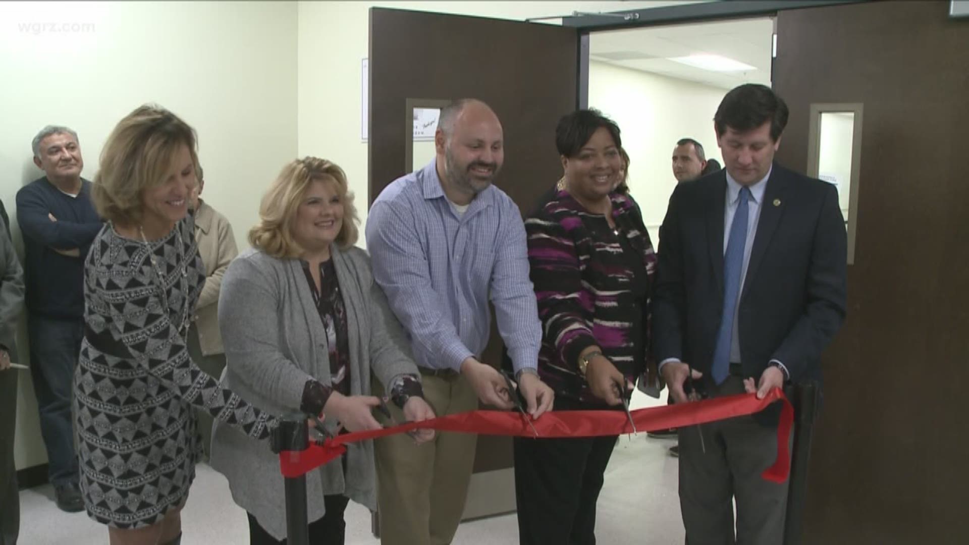 The Erie County Department of Social Services is showing off it's new HEAP and emergency services office.