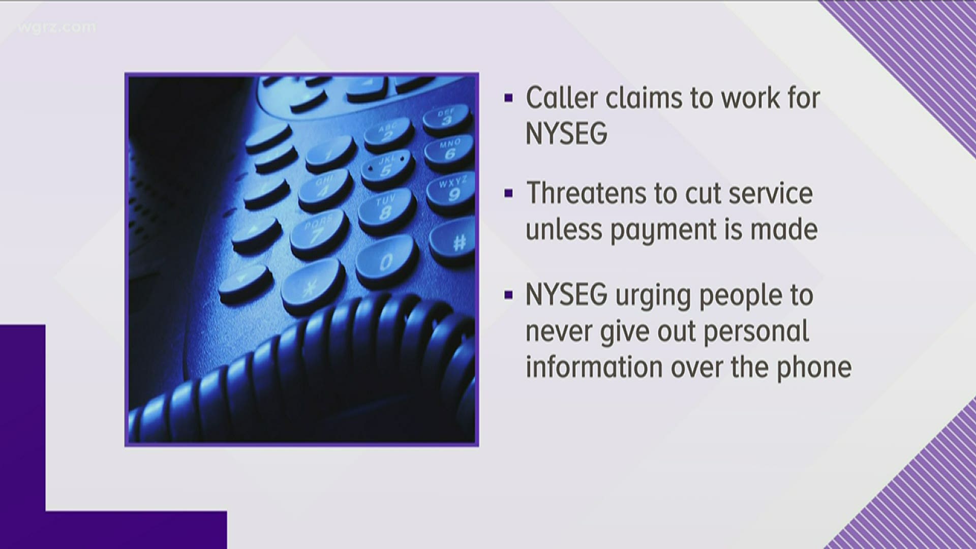 New scam targets NYSEG customers