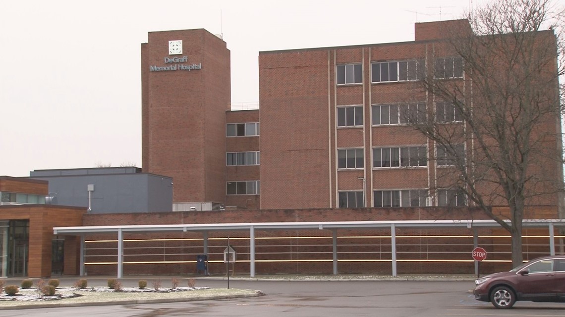 A portion of DeGraff Hospital to go up for sale