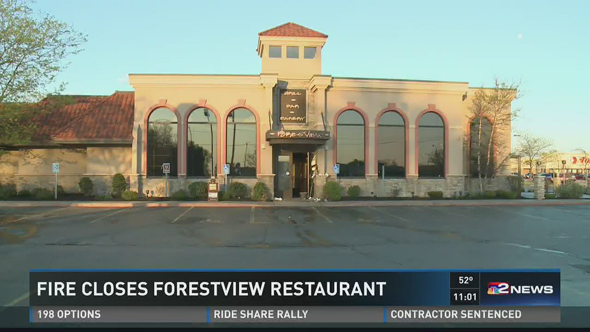 Fire Closes Forestview Restaurant