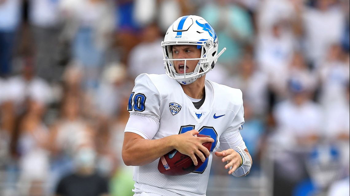 Buffalo's 3 black quarterbacks are battling each other and history