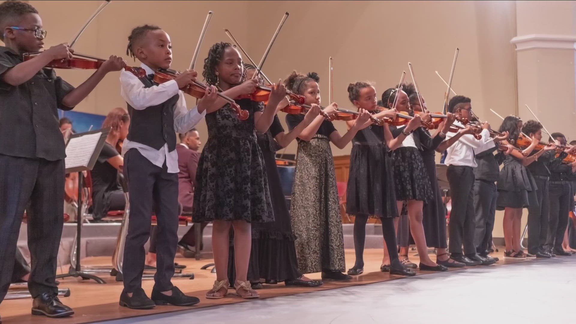 One local music school founded by an African American violinist is 
making it his mission to provide music to minorities.