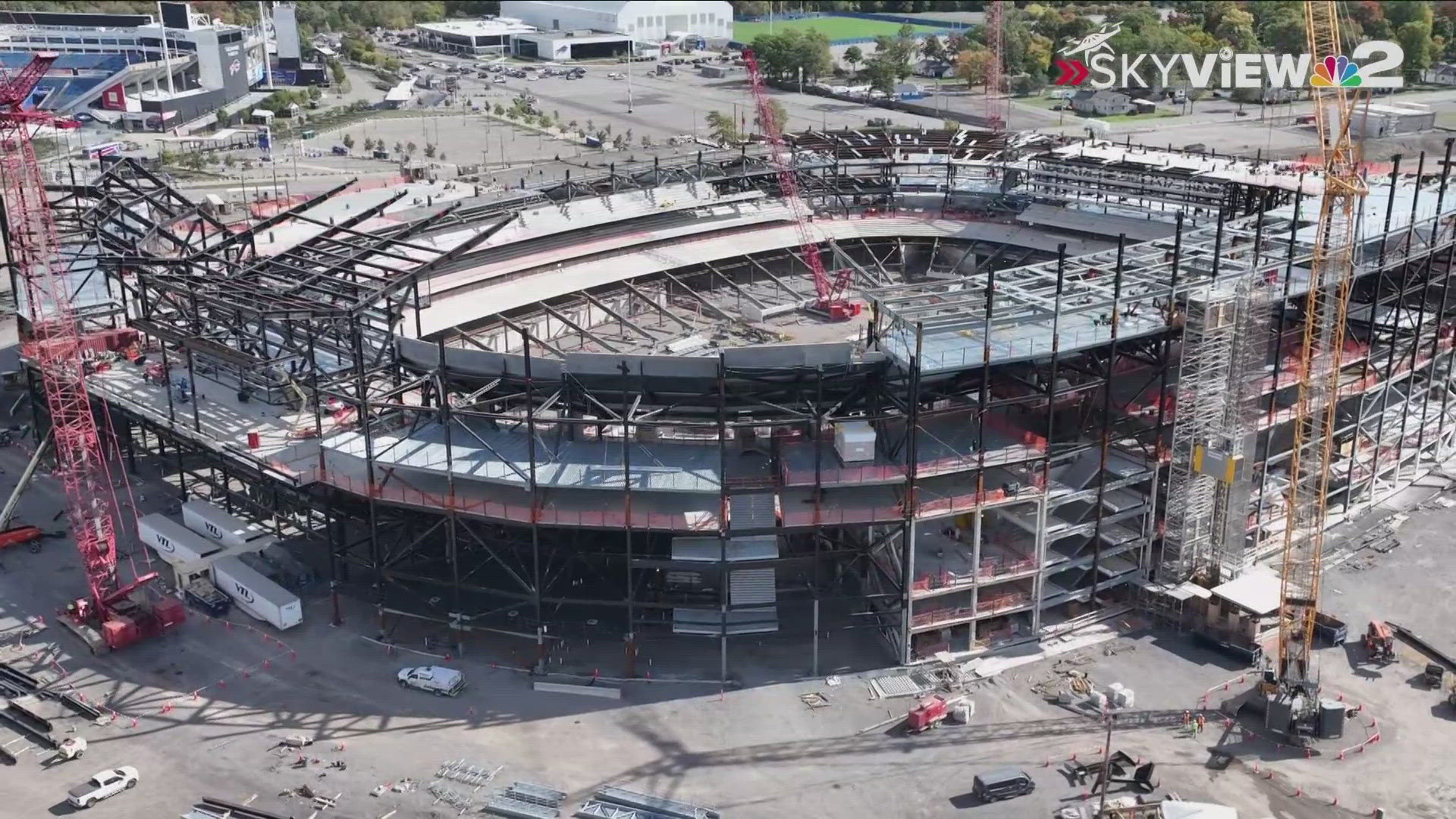 Bills stadium construction temporarily suspended following 'symbol of hate' investigation