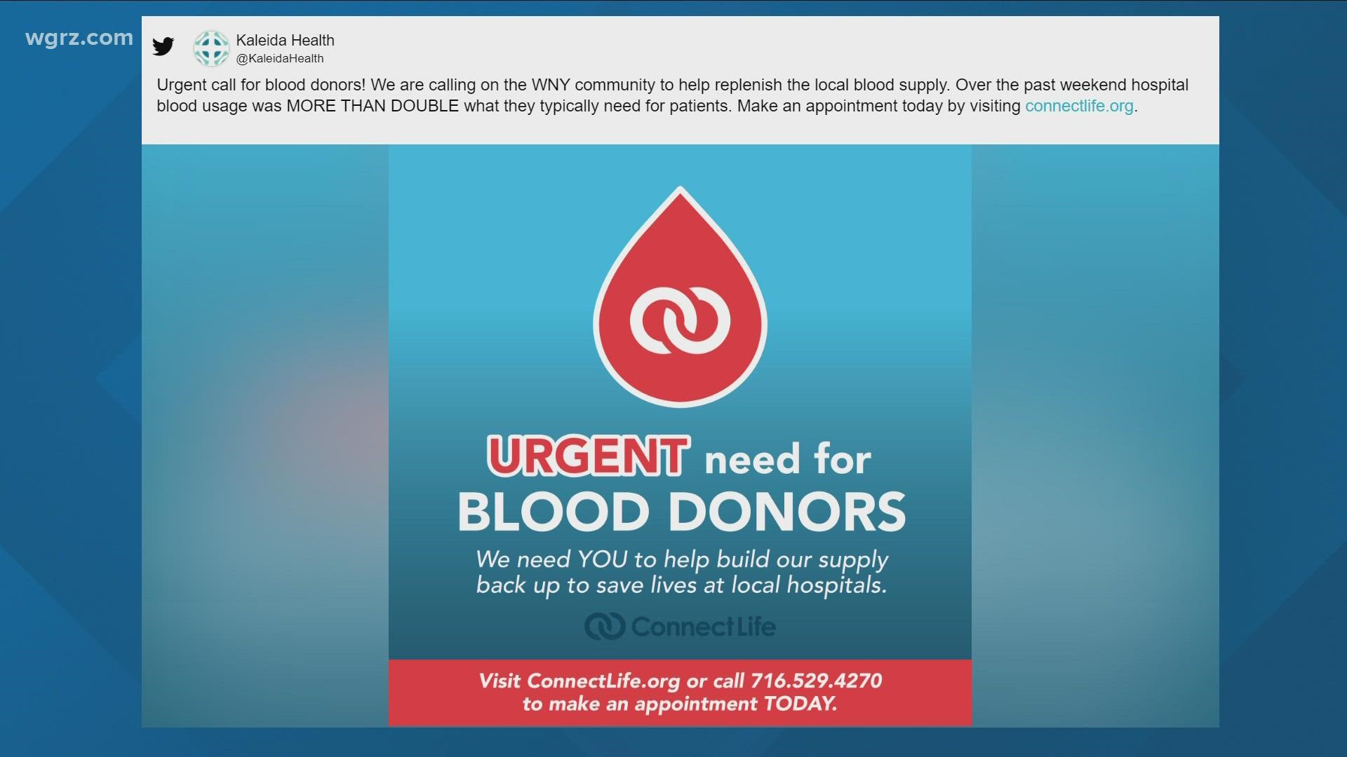 Connectlife calling for blood donors