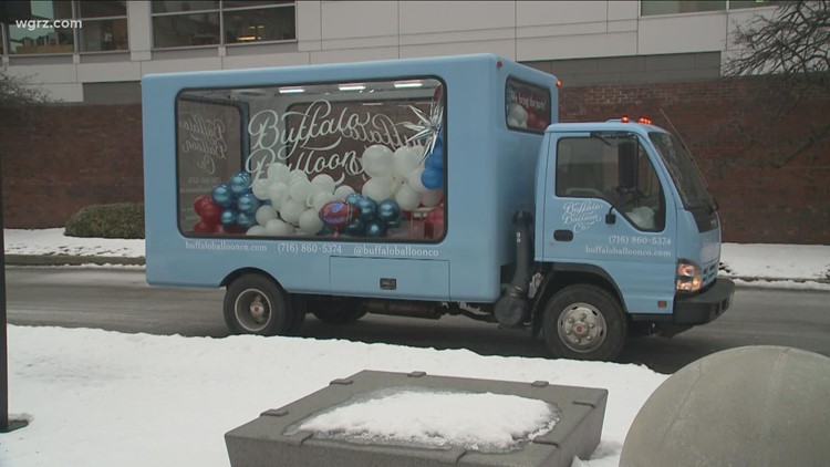 Buffalo Balloon Co. making selfies pop with photo booth glass box truck
