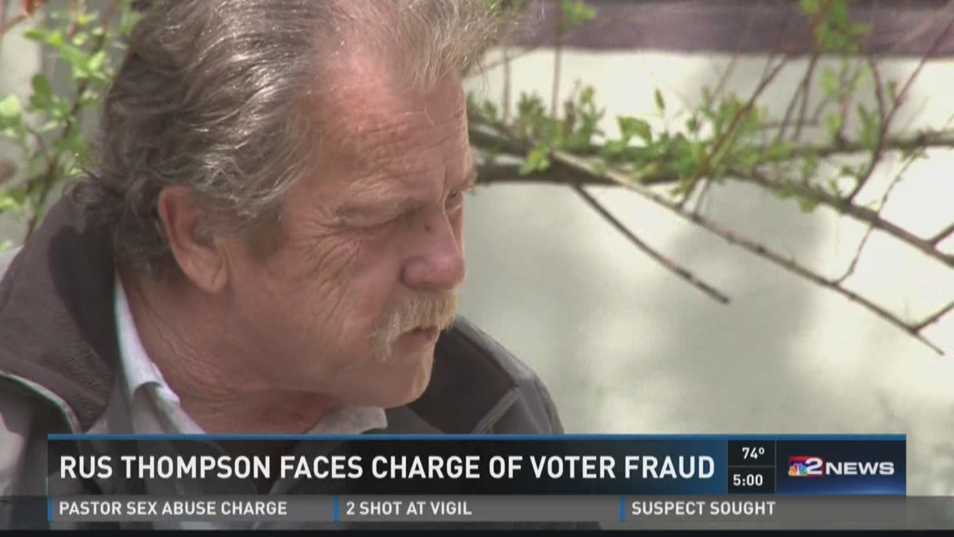 Rus Thompson Faces Charge Of Voter Fraud