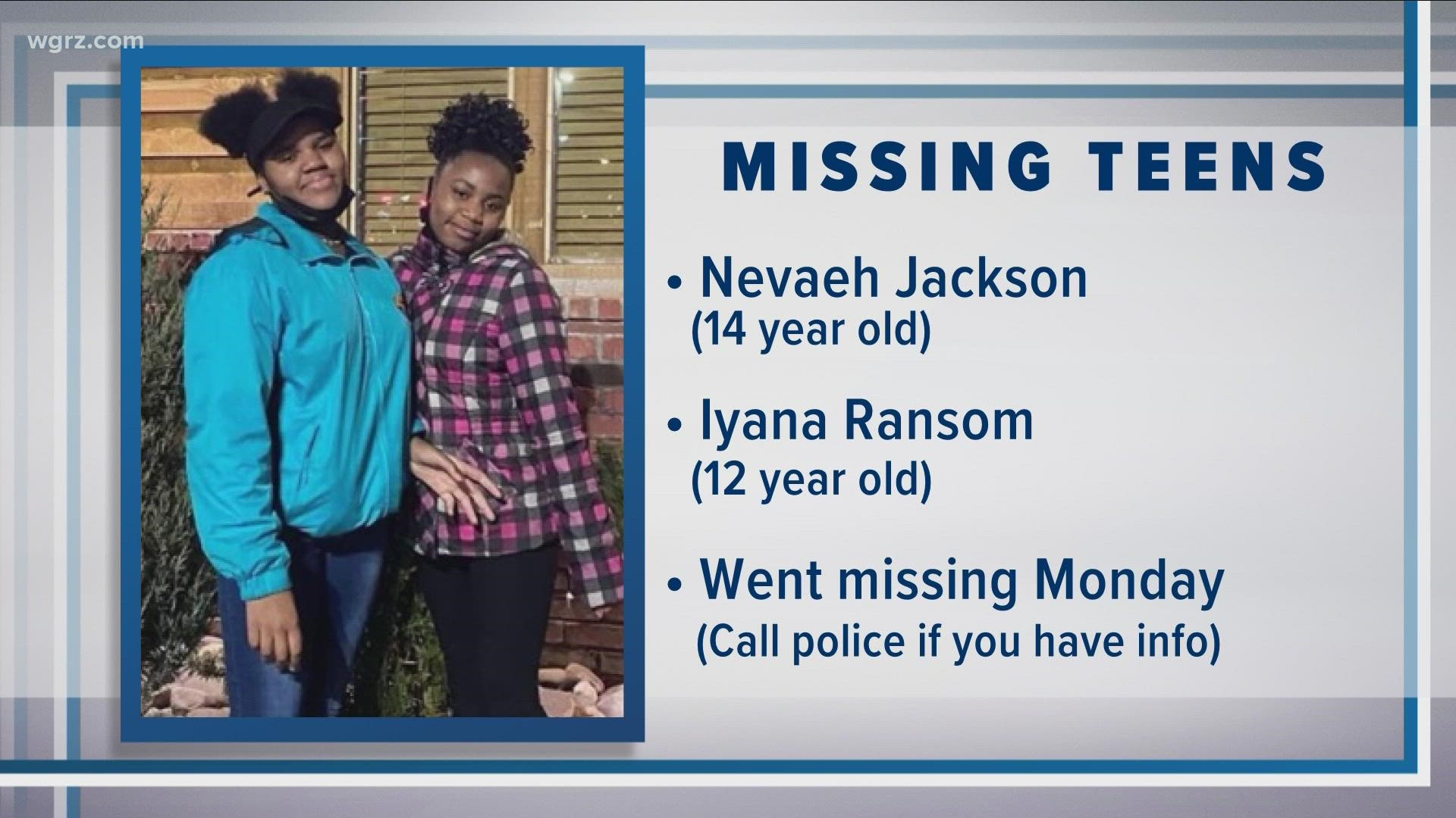 Buffalo police need your help finding two missing girls.