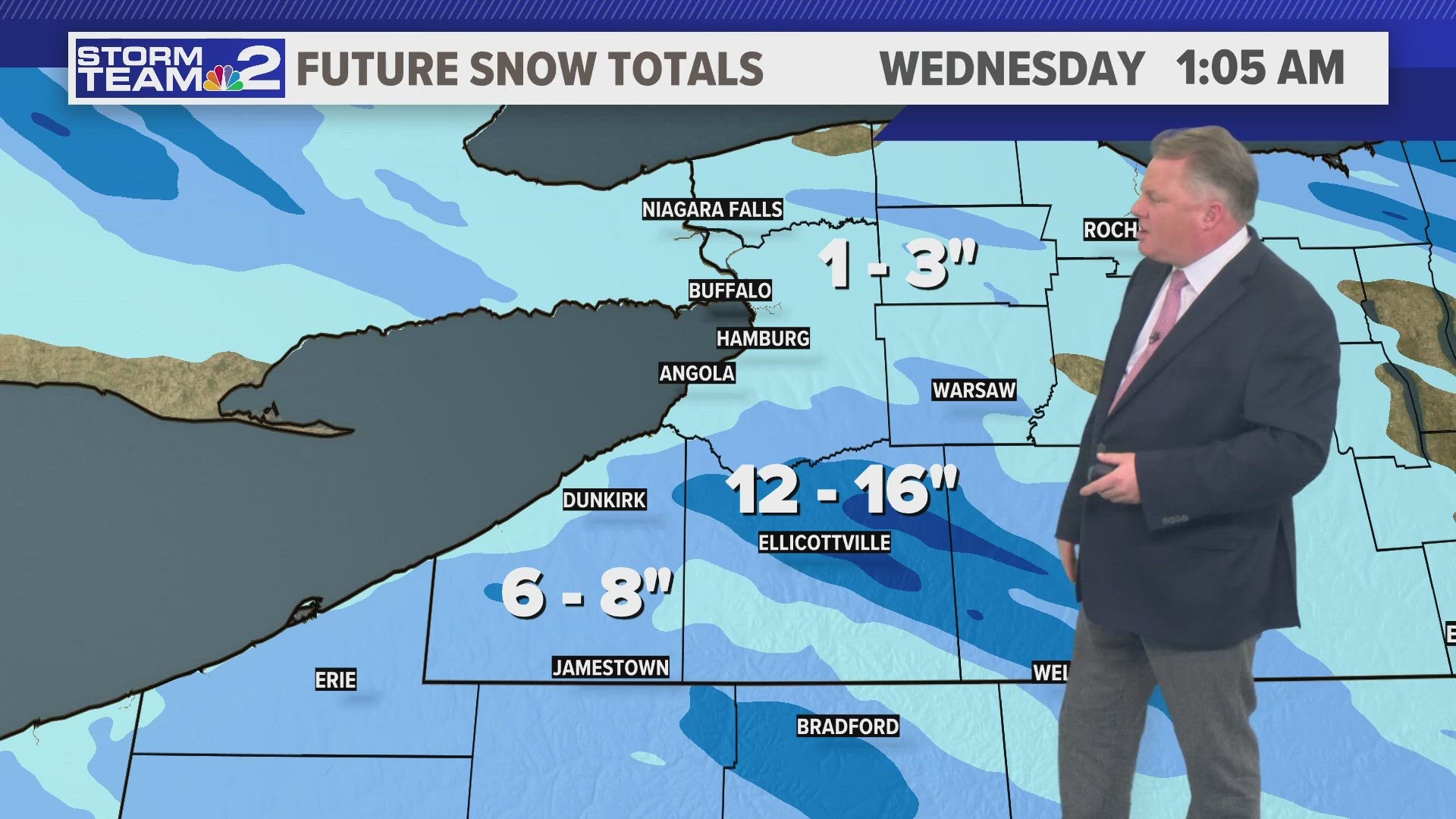 Storm Team 2's Patrick Hammer Daybreak Forecast | Wgrz.com