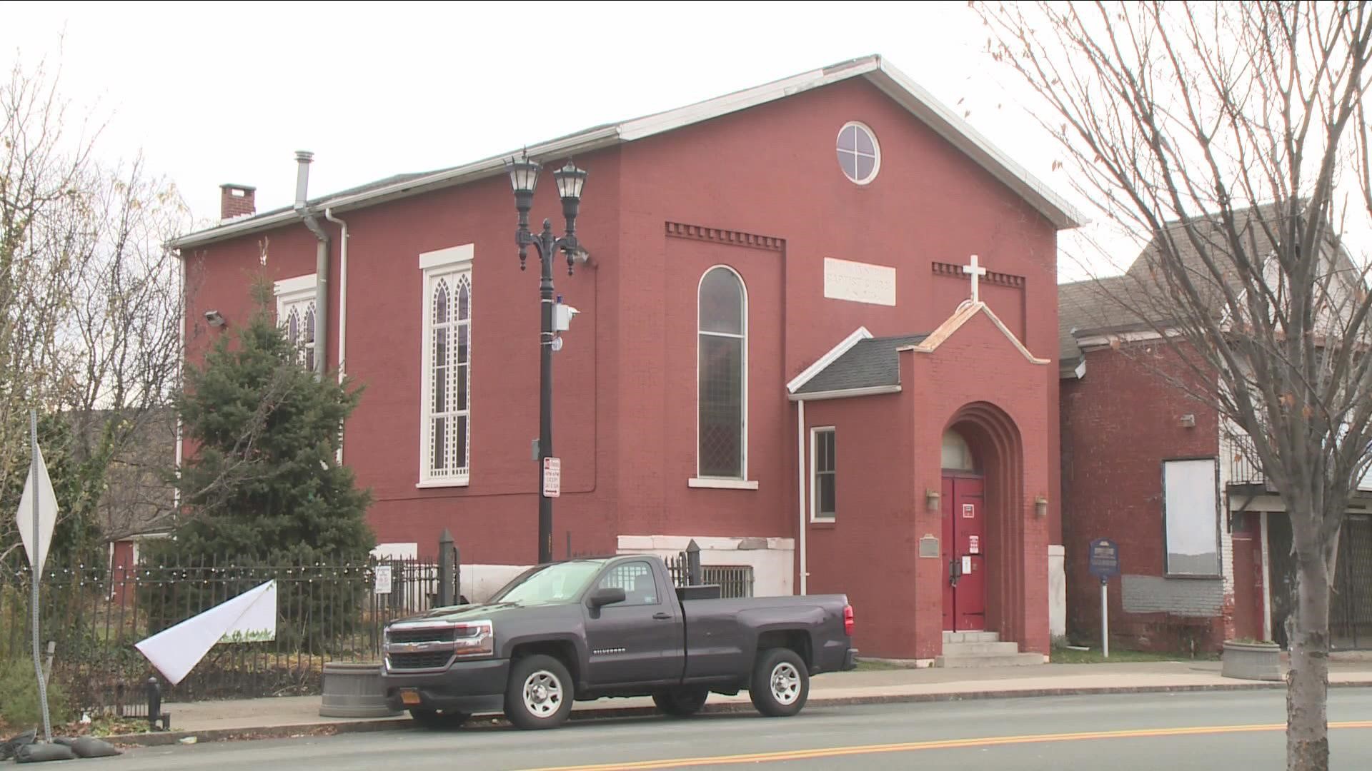 Buffalo's historic Michigan Street Baptist Church will be holding a blanket giveaway, on Monday, between noon to four