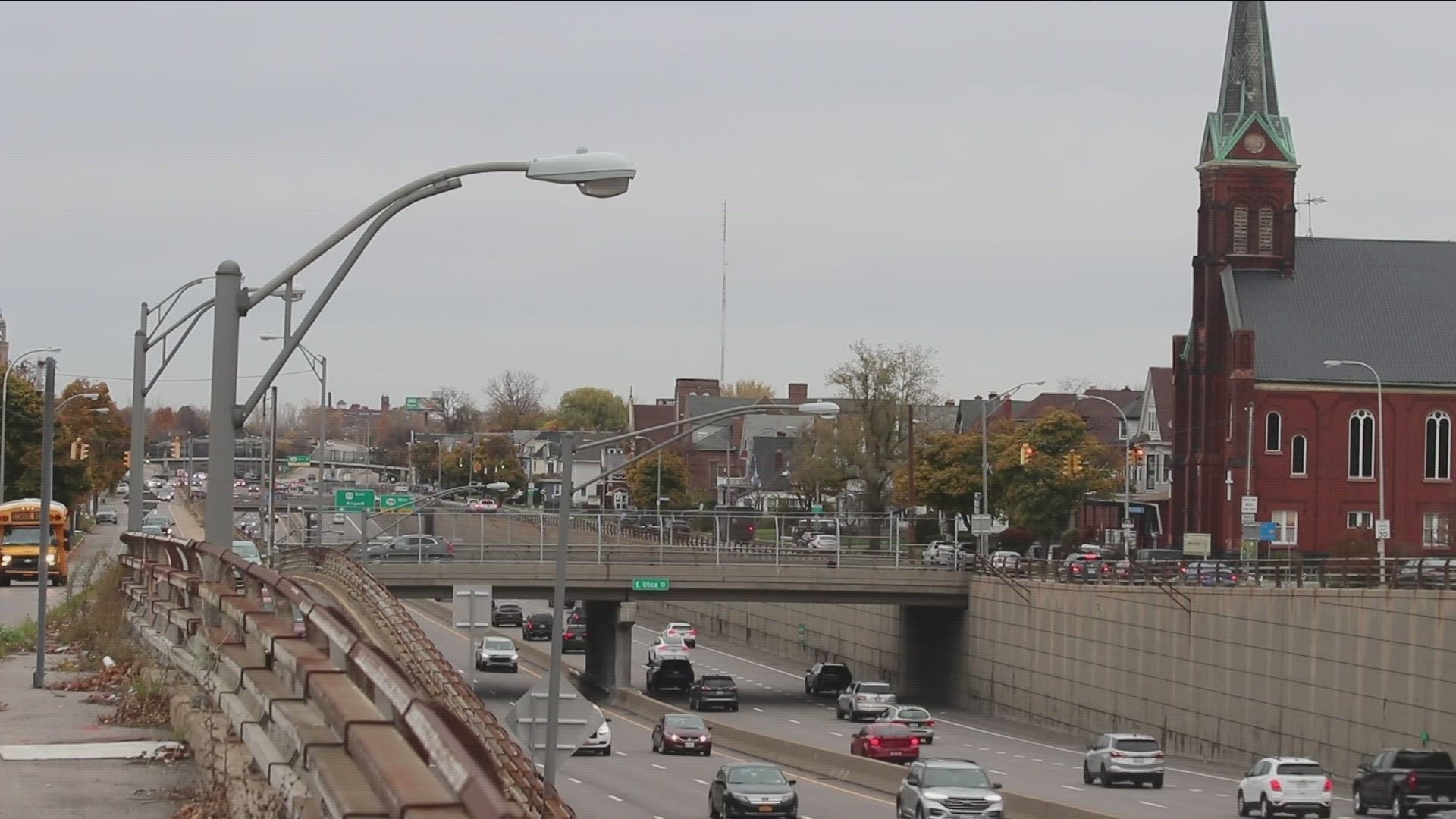 Dozens of residents who live on Humboldt Parkway, or in the neighborhoods adjacent to the project zone, attended an informational meeting Wednesday night.