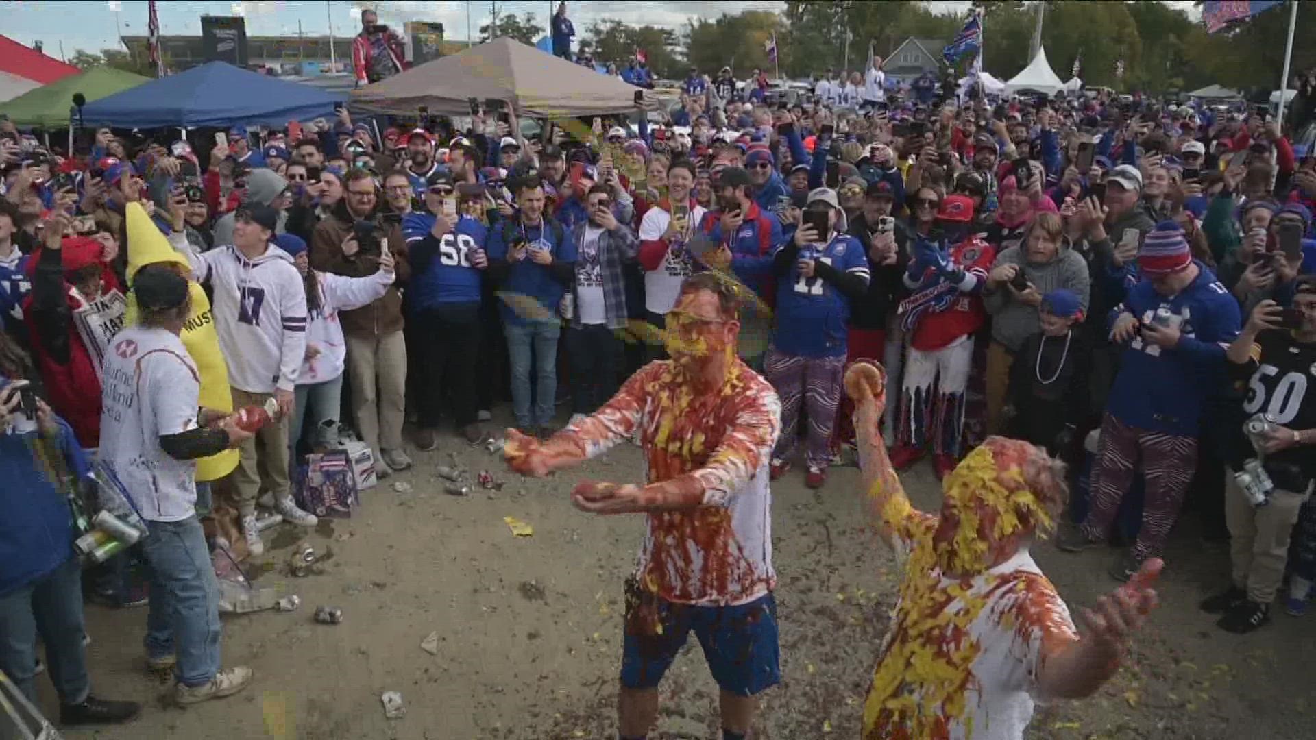 Buffalo Bills - Plenty of Bills Mafia in the crowd