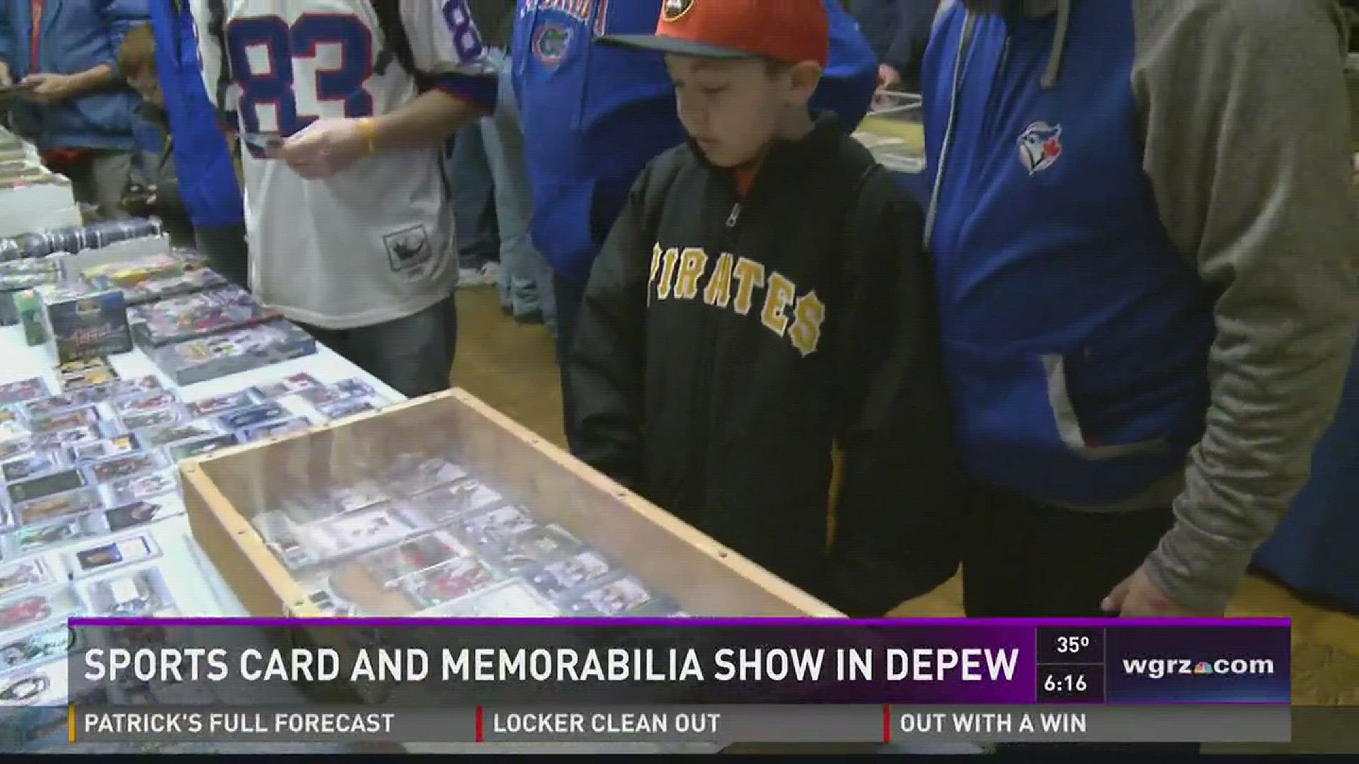 Sports card and memorabilia show in Depew