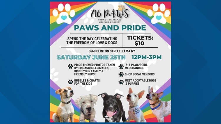 Paws and Pride to be held June 25