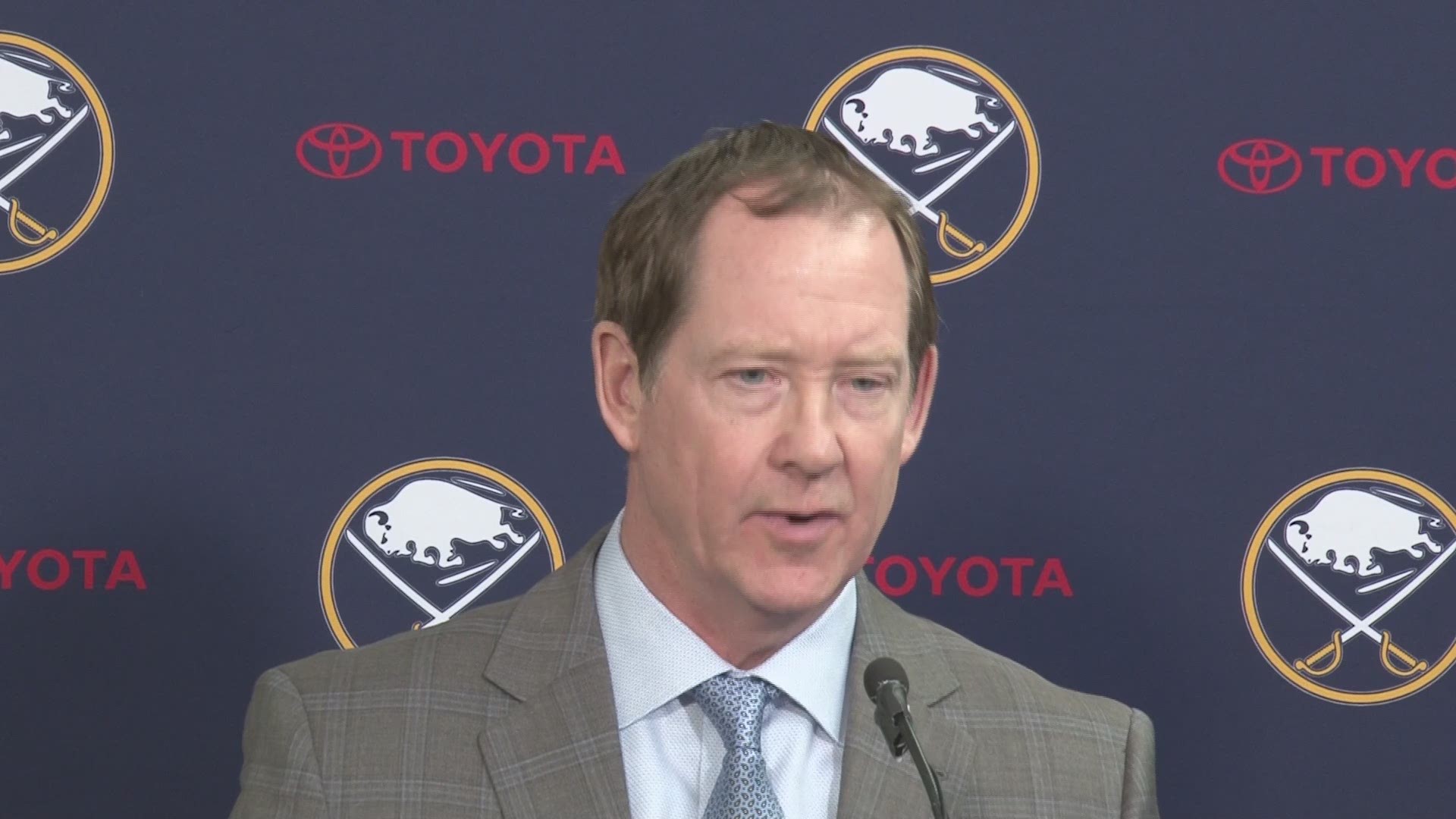 Phil Housley blasted the Sabres after their loss to the Rangers Friday night.