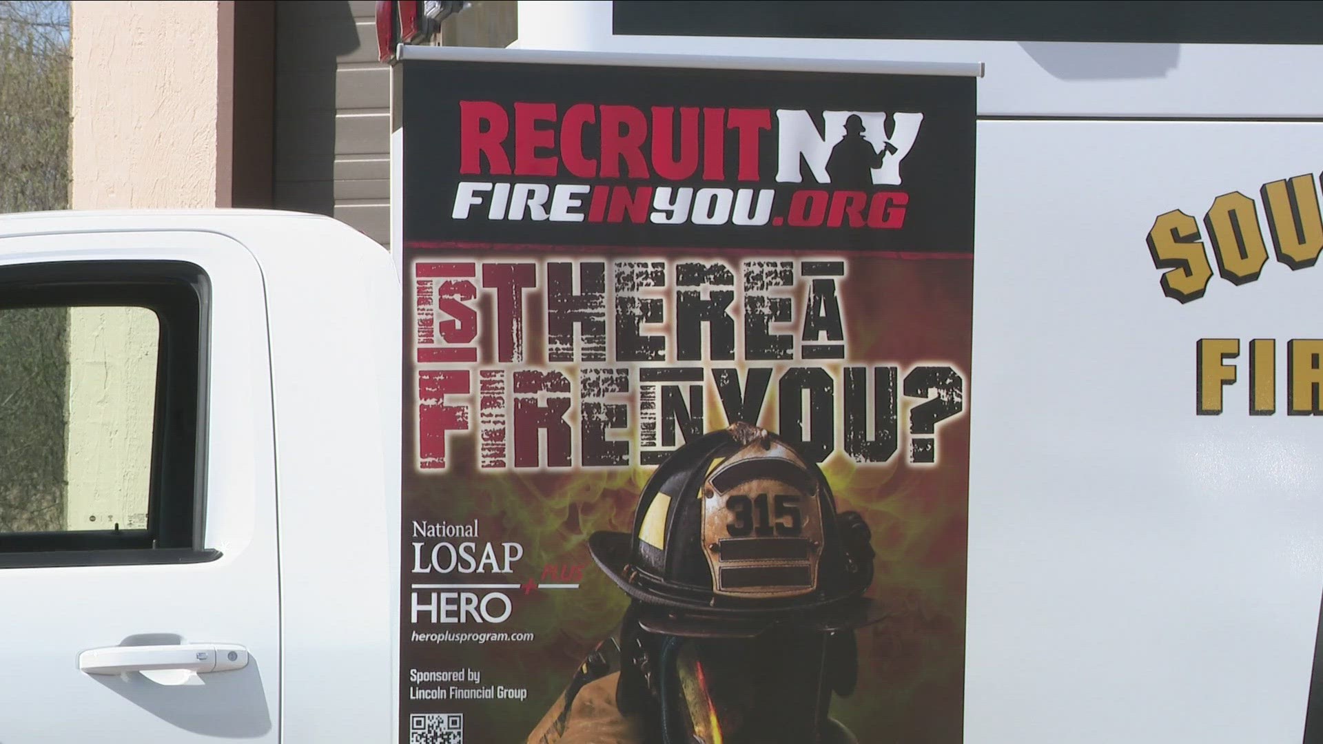 FIREFIGHTERS ASSOCIATIONS OF NEW YORK HAVE BEGUN A STATEWIDE EFFORT TO INCREASE THE NUMBER OF VOLUNTEER FIREFIGHTERS.