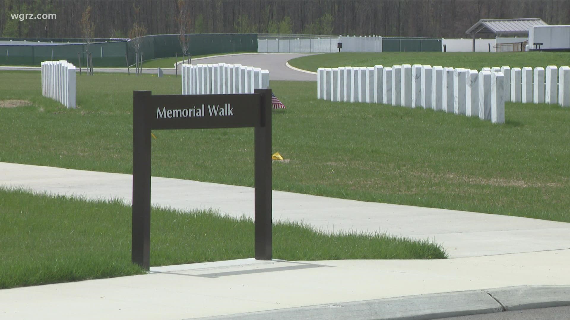 Many Veterans and their families say the VA should do more to improve the safety of the entrance to the new national veterans cemetery in Genesee County.