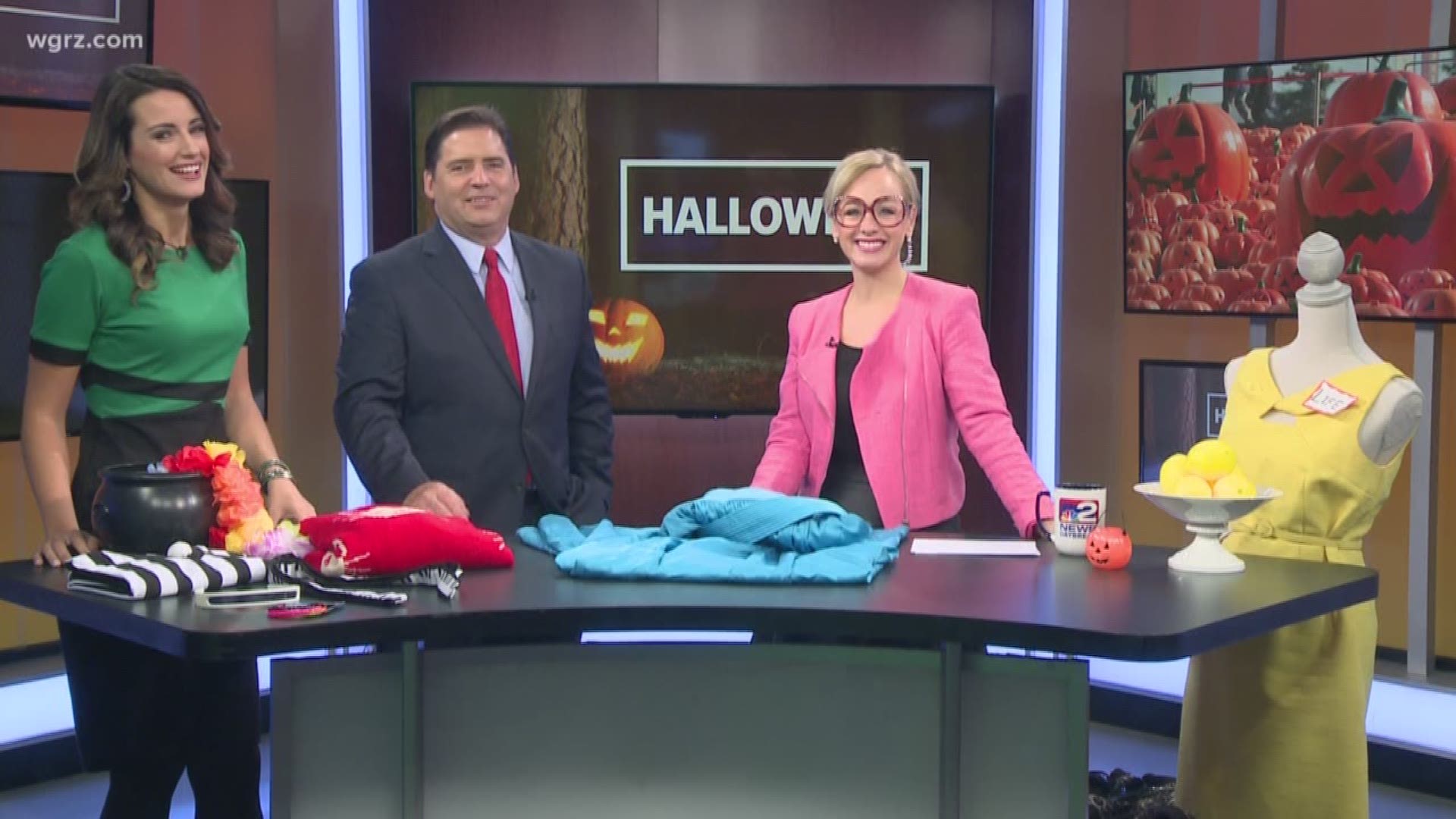 Daybreak's Kate Welshofer shares her tips for Halloween costumes for people without a lot of time, money or patience.