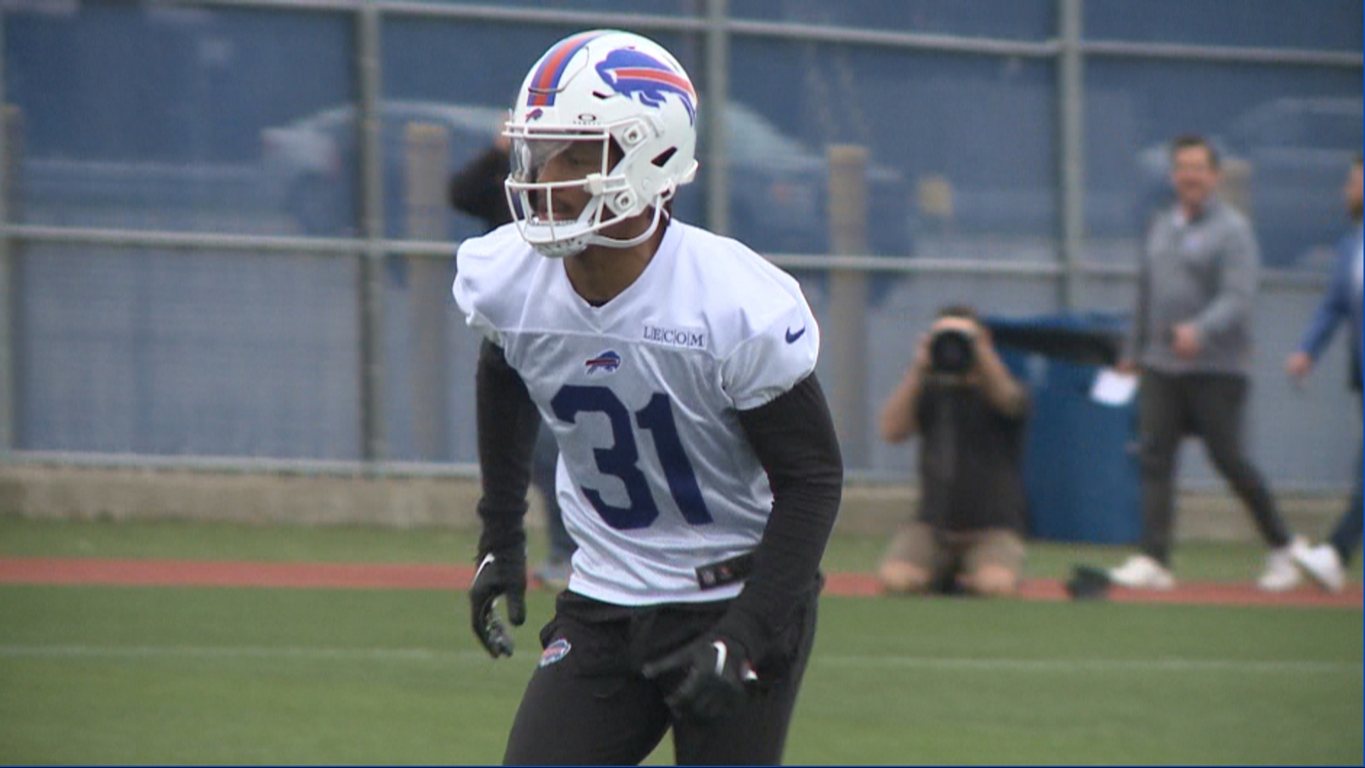 Mandatory minicamp was the first time we saw Rasul Douglas on the practice field for the Buffalo Bills since the end of last season.