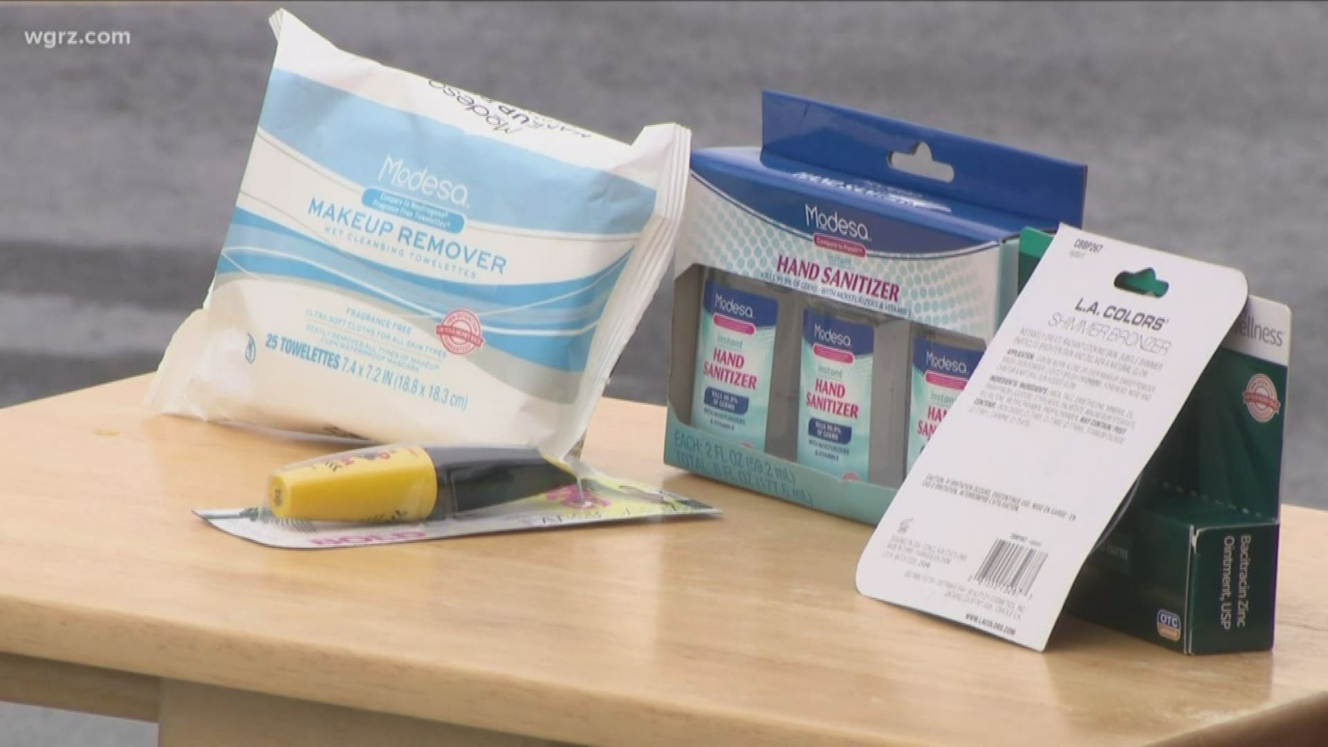 dangerous and contaminated drugs, hand sanitizers and cosmetics popping up in Western New York dollar stores.