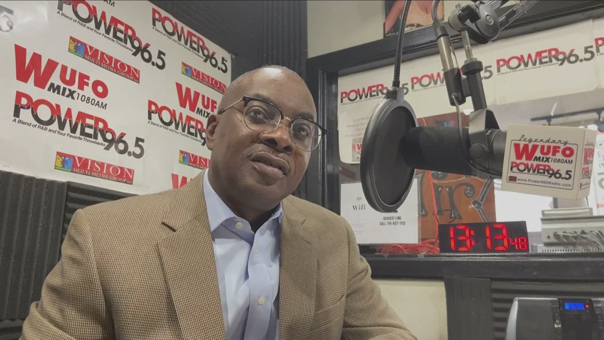 Buffalo Mayor Byron Brown aired the final episode of his weekly radio show "Talk of the Town" on Sunday afternoon,