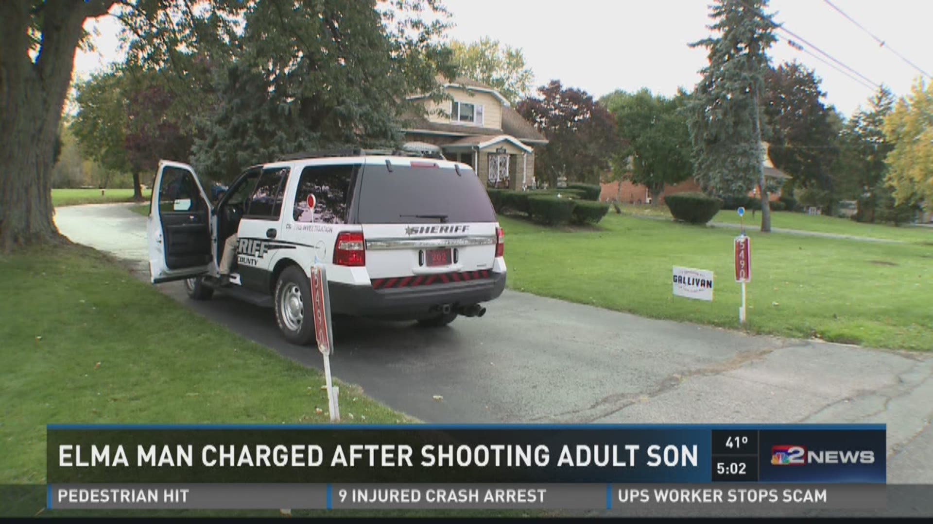 Elma Man Charged After Shooting Adult Son