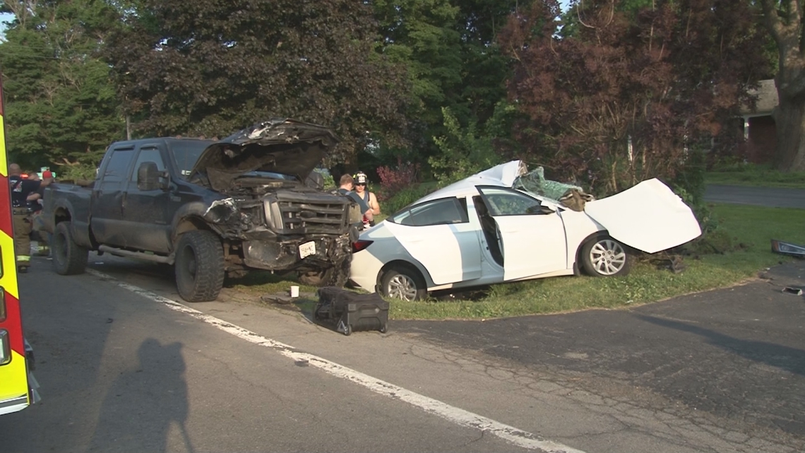 Man extricated from car crash at known problem intersection in Oakfield, fire chief says