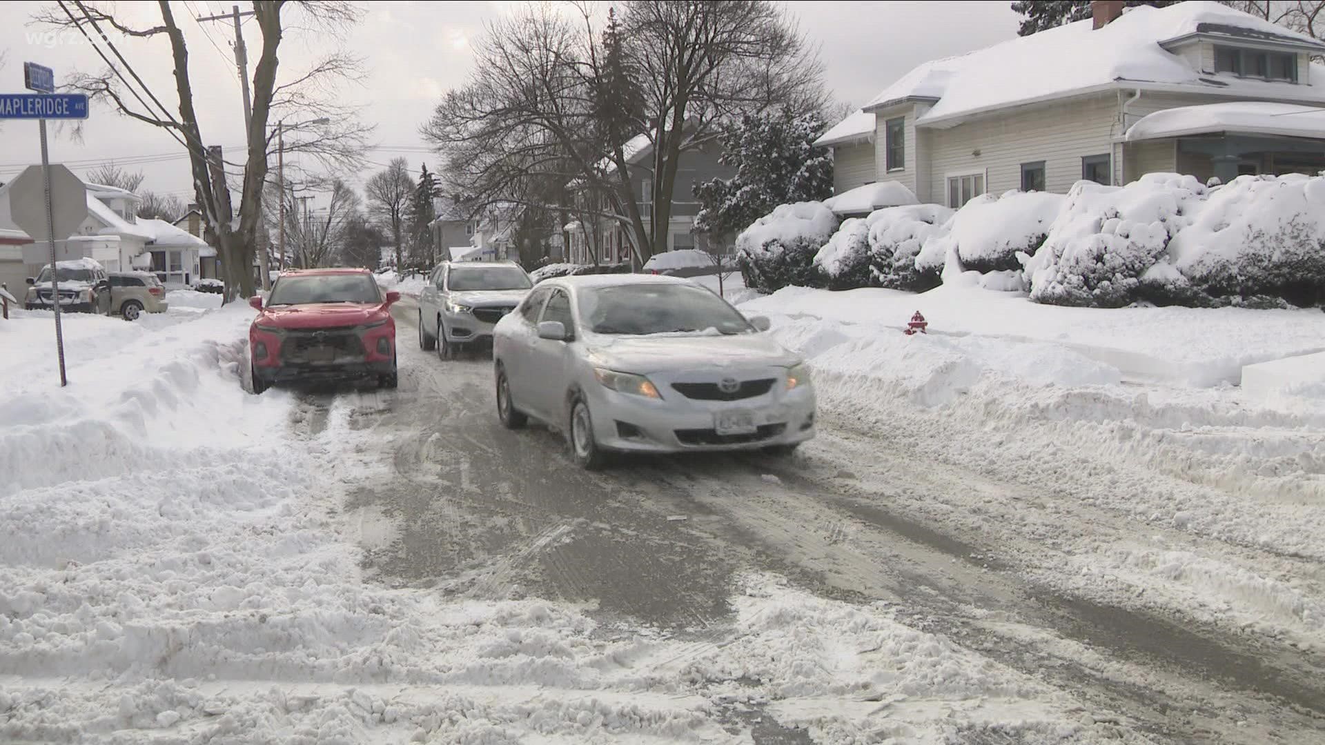 With another snow event headed our way, 2 On Your Side has learned that local crews are still working to clean up roads from the storm 2 weeks ago.