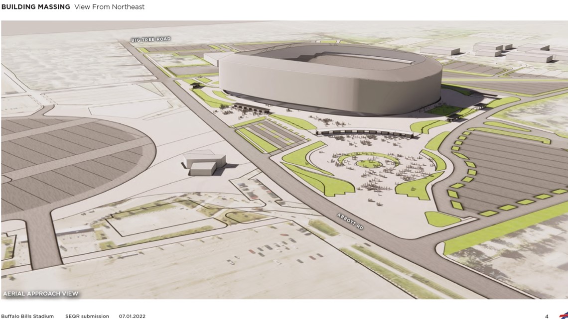 CAN'T WAIT! 3 YEARS AWAY! New Buffalo Bills Stadium Renderings Update!  Capacity : 62,000 