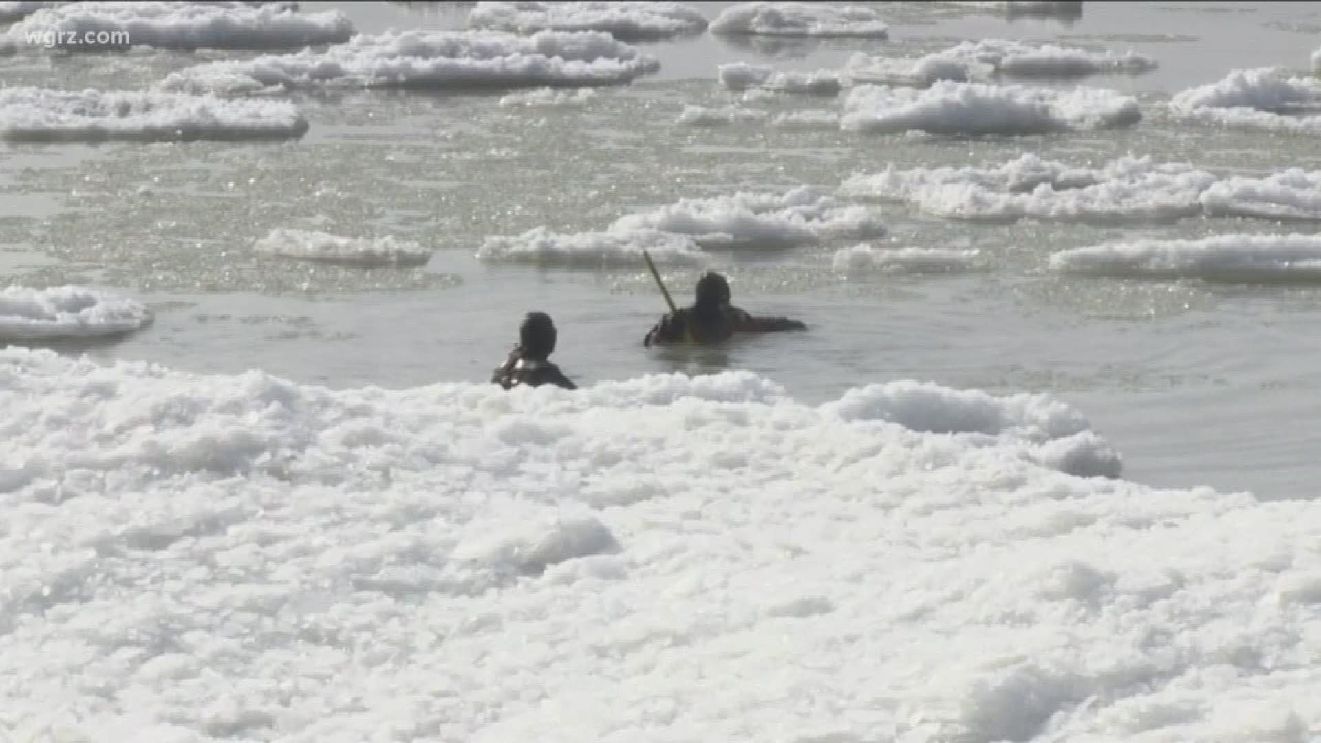 9 year old boy falls through ice in Nanticoke