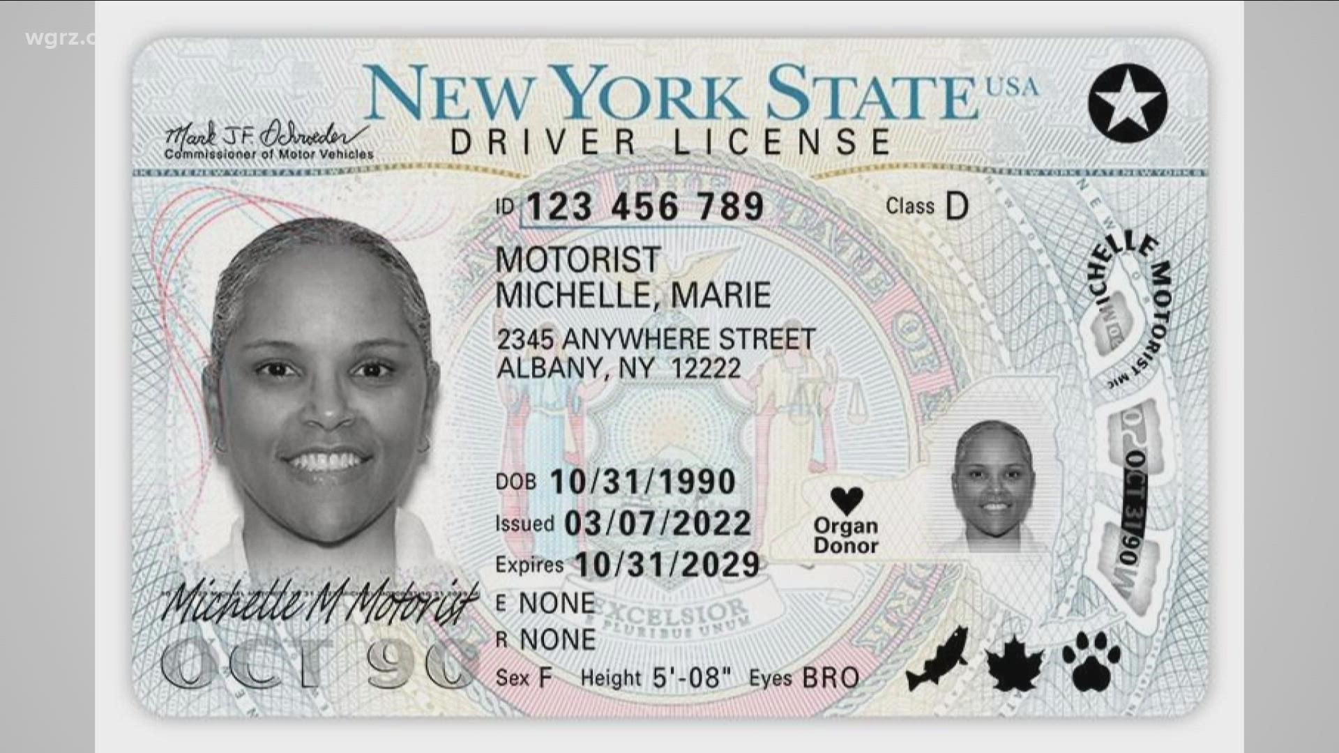 NYS announces redesign for driver's license