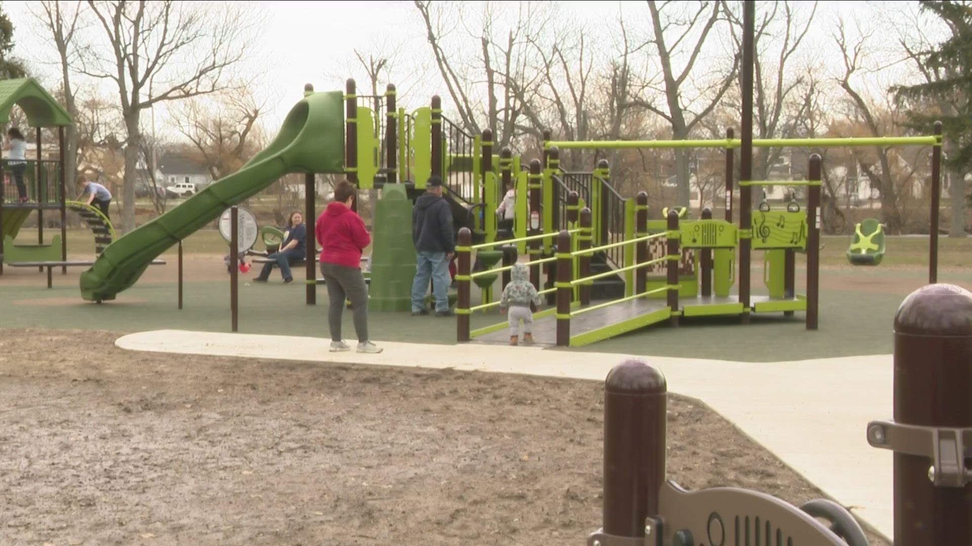 New inclusive playground opens at Ellicott Creek Park