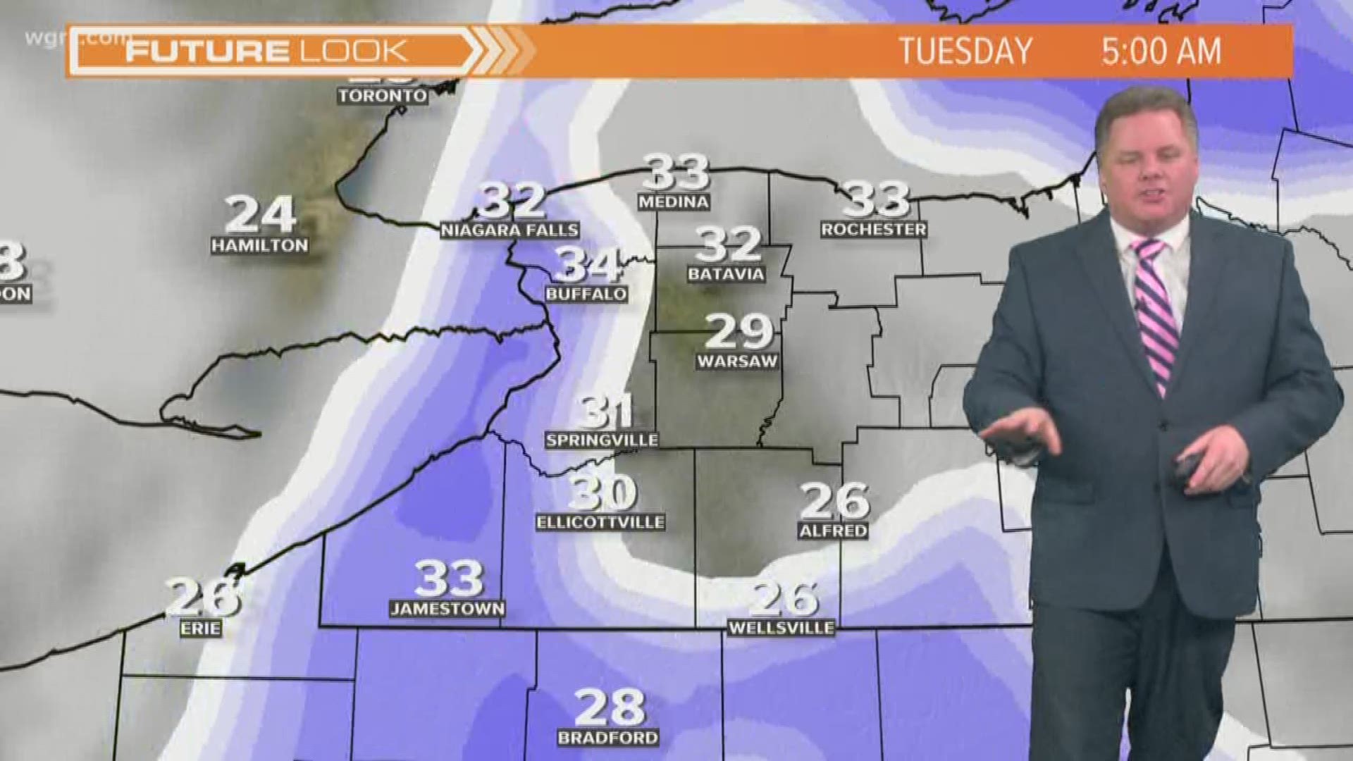 Storm Team 2 Patrick Hammer's Midday Forecast for 01/28/19