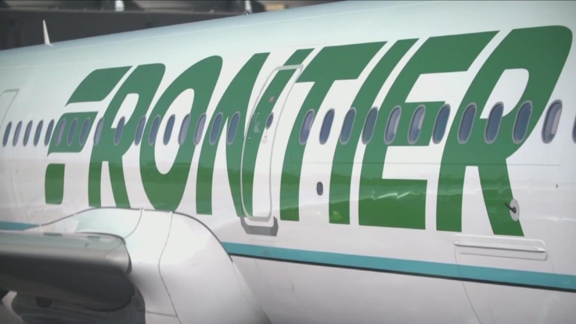 Frontier Airlines is adding direct flights in and out of the Buffalo Niagara International Airport.
Starting today -- there's non-stop service to Las Vegas.