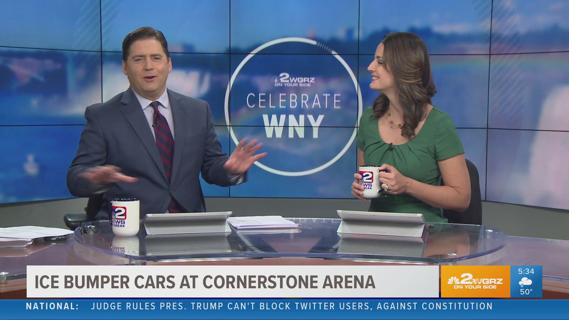 Daybreak previews Western New York's newest summer ice activity: ice bumper cars