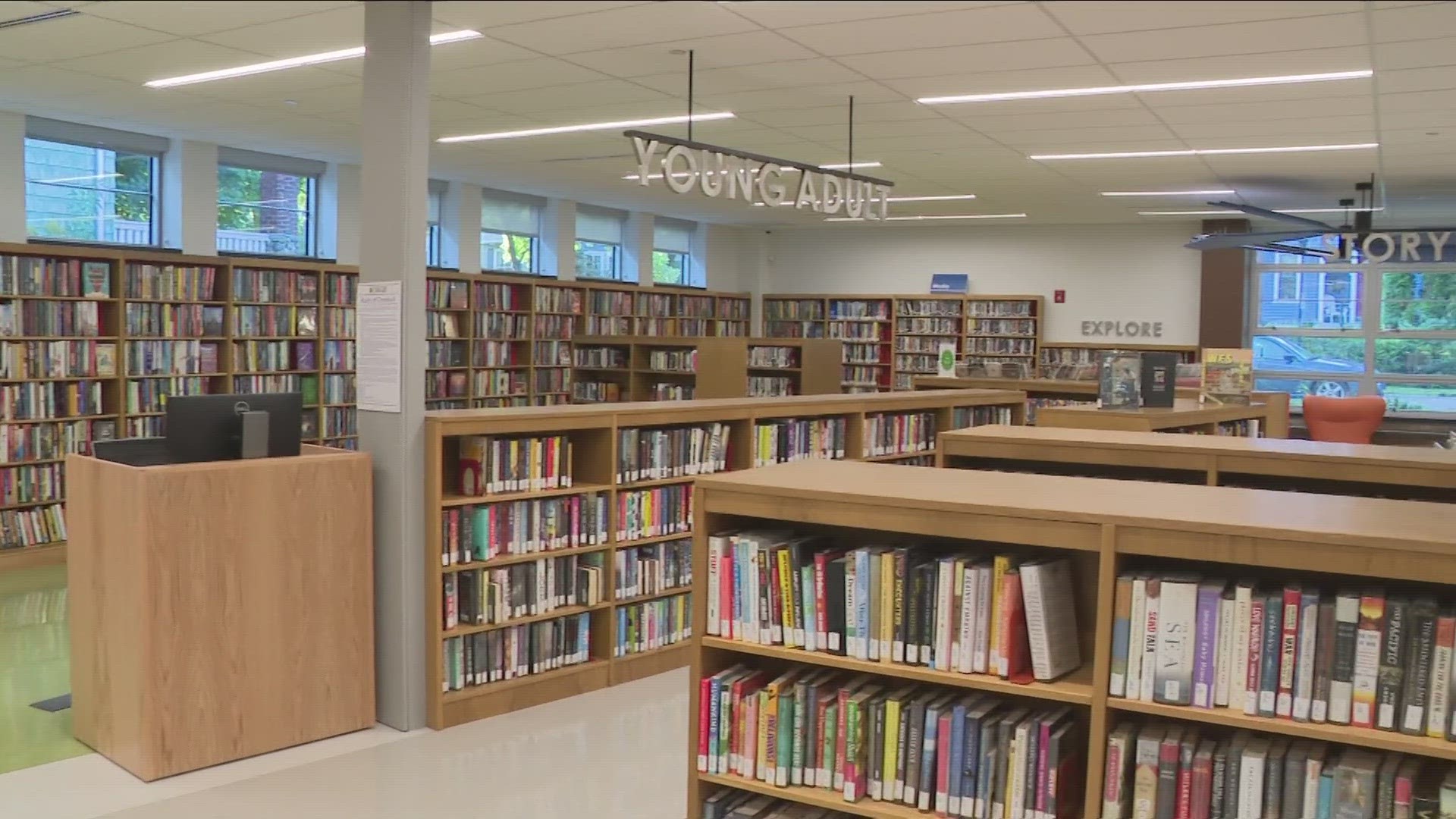 Following a year-long renovation, the Elmwood Village welcomes back the Crane Library