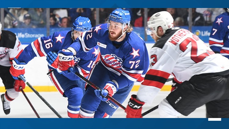 Amerks top Utica to advance in AHL playoffs