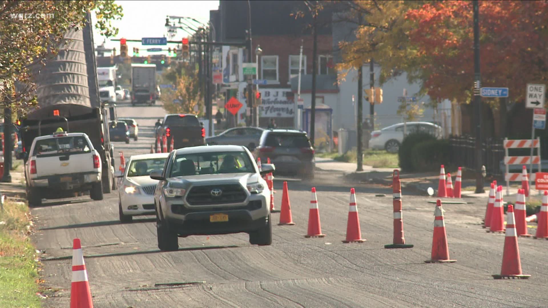 The stretch being re-named will go from Main down to Seneca.