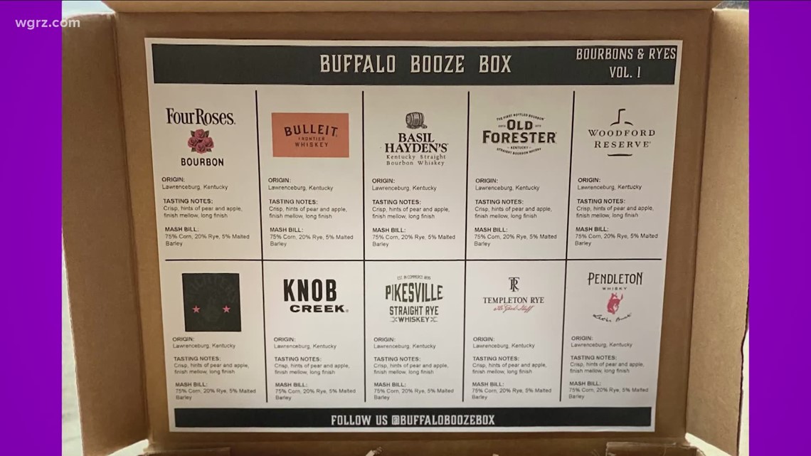 Buffalo Booze Box: Whiskey tasting safely at home | wgrz.com