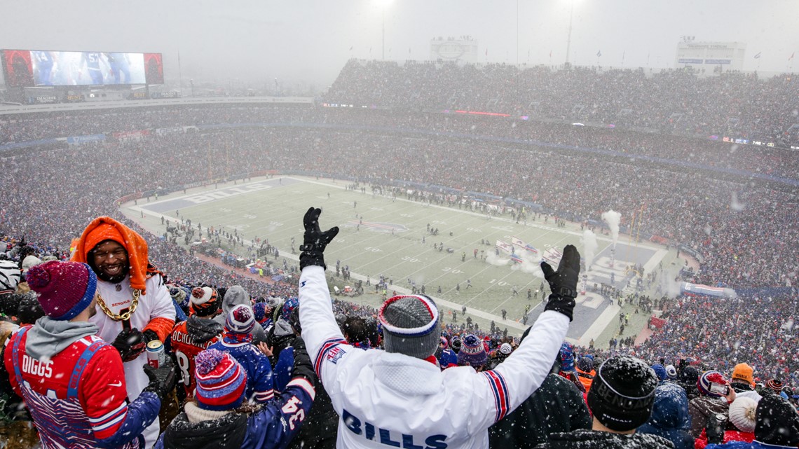 Bills game Sunday, snow storm