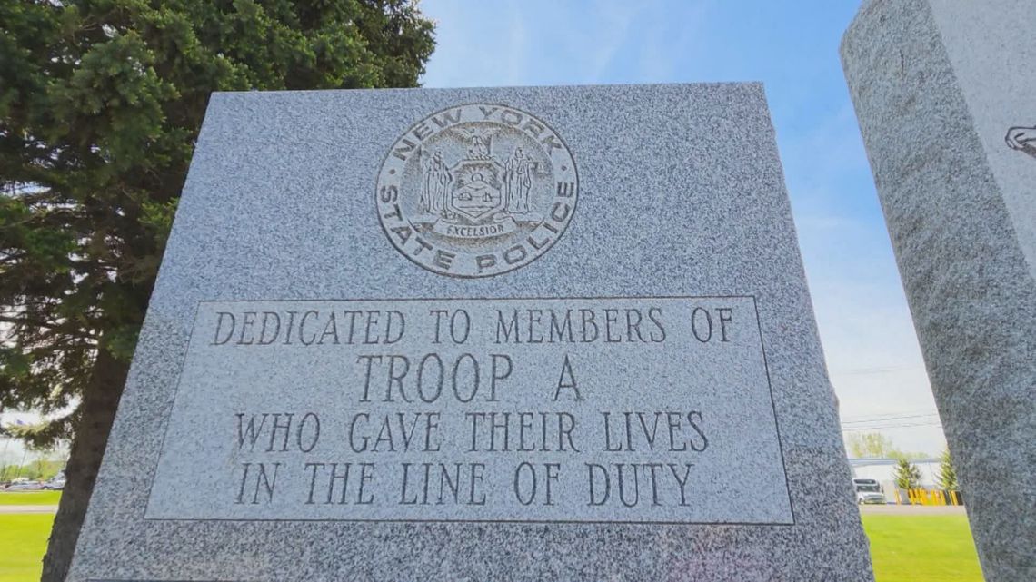 New York State Police honor fallen troopers during Batavia ceremony