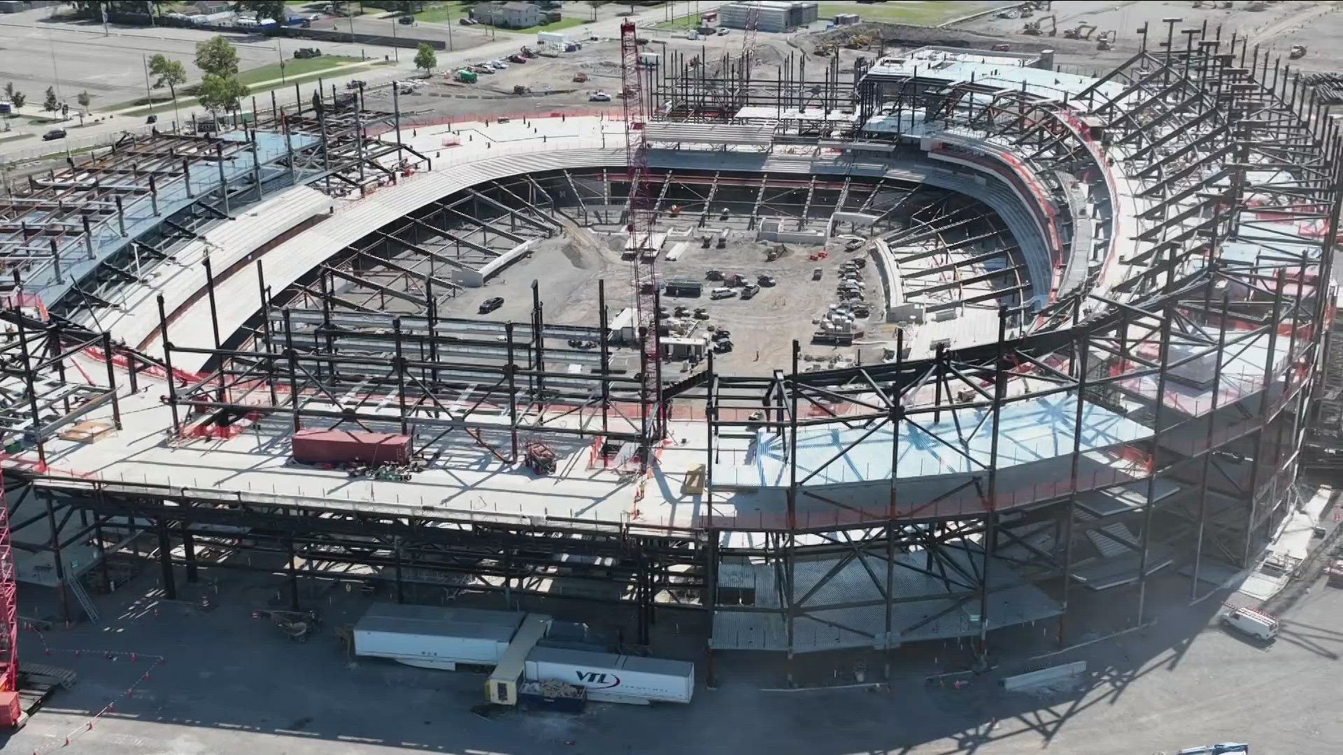 Erie County raised enough money to fulfill its obligation for the construction of the new Bills stadium, mostly through institutional orders.