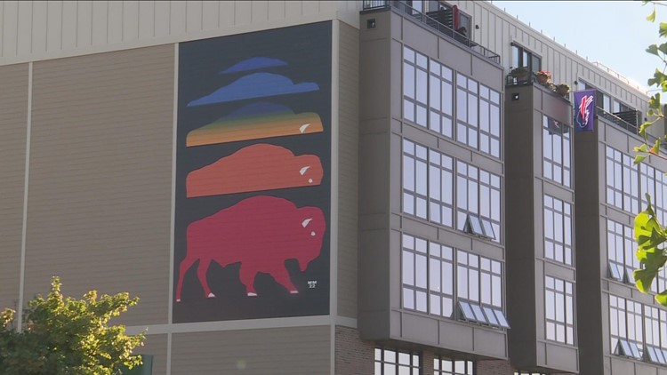 'Buffalo Unbound': New mural finished in North Buffalo
