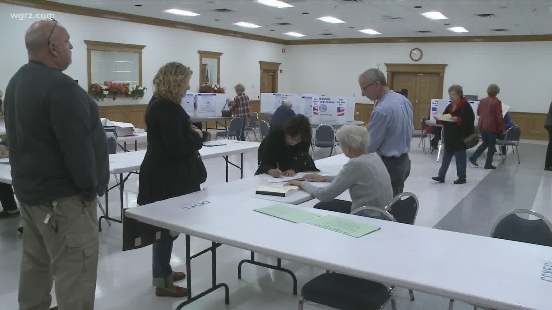 The pandemic has changed so much in our lives
and of course there is an impact as well on tomorrow's primary election here in Western New York.