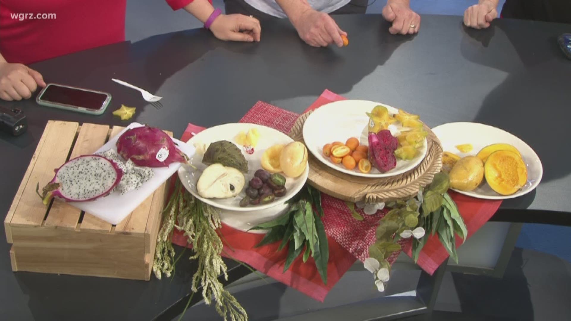 Chef Binks showcases all those exotic fruits you've always wanted to try.